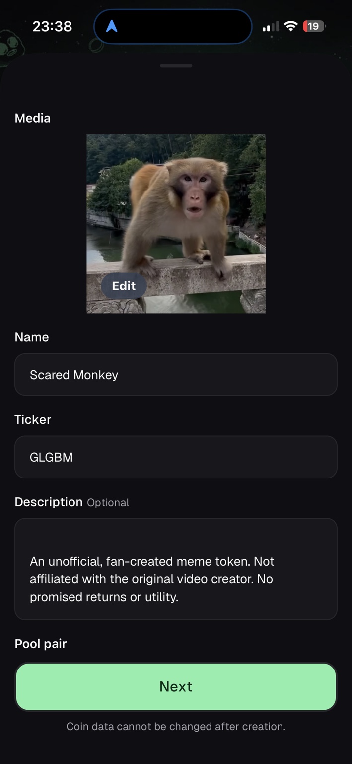 The startled monkey from the meme